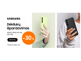 Samsung dėklams -30%