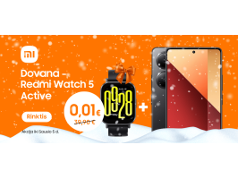 Dovana: Redmi Watch 5 Active