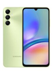 Samsung  A05s ekranas ir nugarele sviesiai zalia spalva