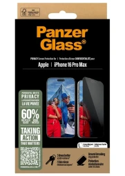 Panzerglass iPhone 16 Pro Max Privacy stikliukas - 1 nuotrauka