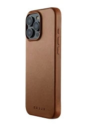 Mujjo iPhone 16 Pro Max odinis dėklas, ruda, 1 nuotrauka