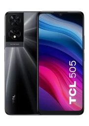 TCL 505 64GB išmanusis telefonas, juodas, 1 nuotrauka