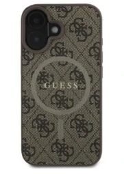 Guess iPhone 16 Classic Logo dėklas,1 nuotrauka