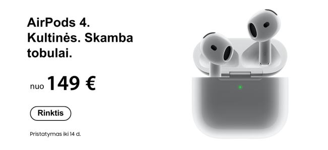 Apple AirPods 4 prekybos startas, Mobili prekyba