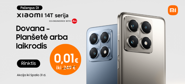 Xiaomi 14T serija akcija su dovana, Mobili prekyba