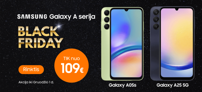 Samsung Galaxy A05s A15 A25 akcija, Mobili prekyba