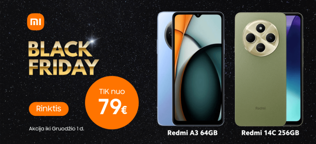 Xiaomi Black Friday akcijos, Mobili prekyba