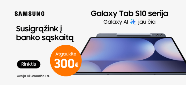 Samsung Galaxy Tab S10 serija cashback, Mlbili prekyba