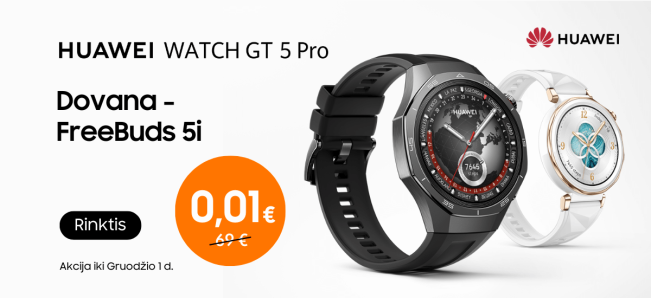 Huawei Watch GT 5 akcija, Mobili prekyba