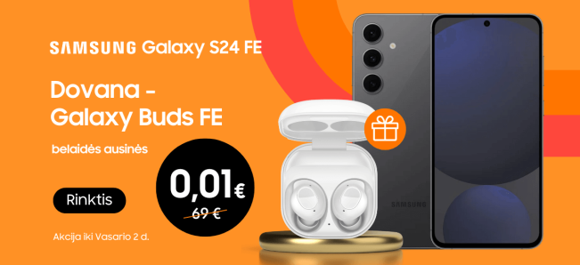 Samsung Galaxy S24 FE su dovana Galaxy Buds FE, Mobili prekyba