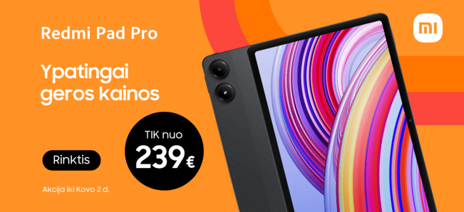 Xiaomi redmi Pad Pro akcija, Mobili prekyba