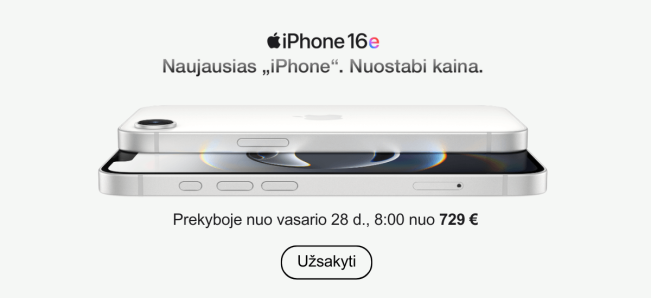 iPhone 16e išankstinė prekyba, Mobili prekyba