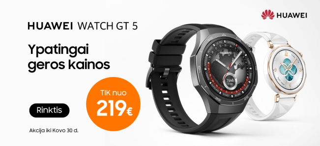 Huawei Watch GT 5 akcija, Mobili prekyba