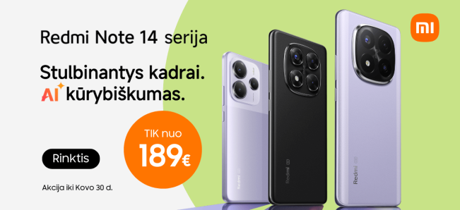 Xiaomi Redmi Note 14 serija akcija, Mobili prekyba