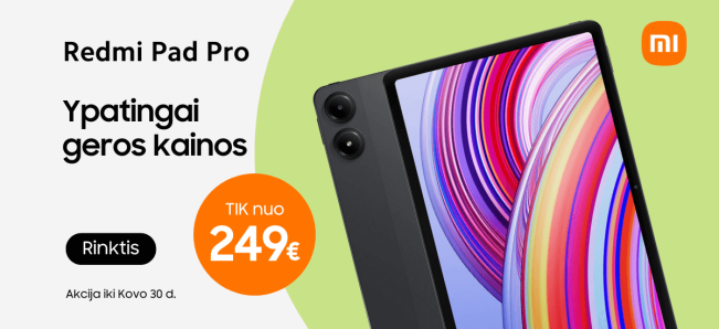 Xiaomi redmi Pad Pro akcija, Mobili prekyba