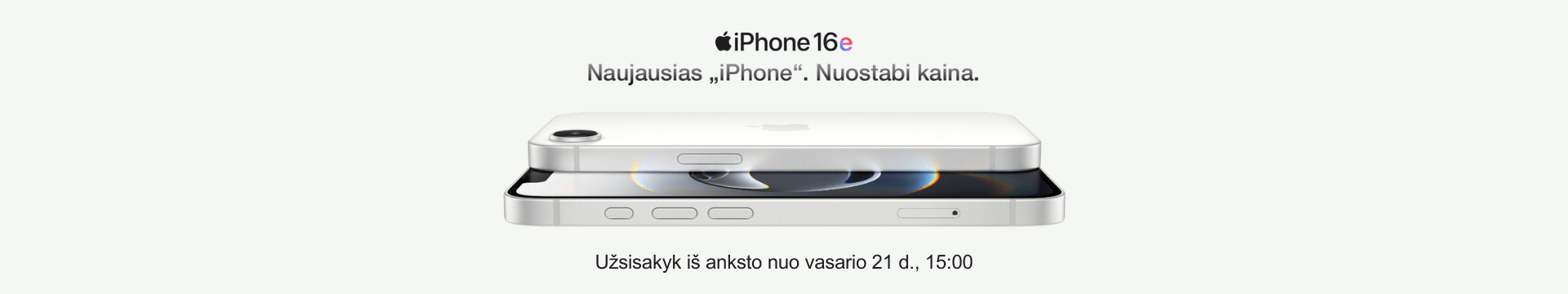 iPhone 16e jau greitai prekyboje, Mobili prekyba