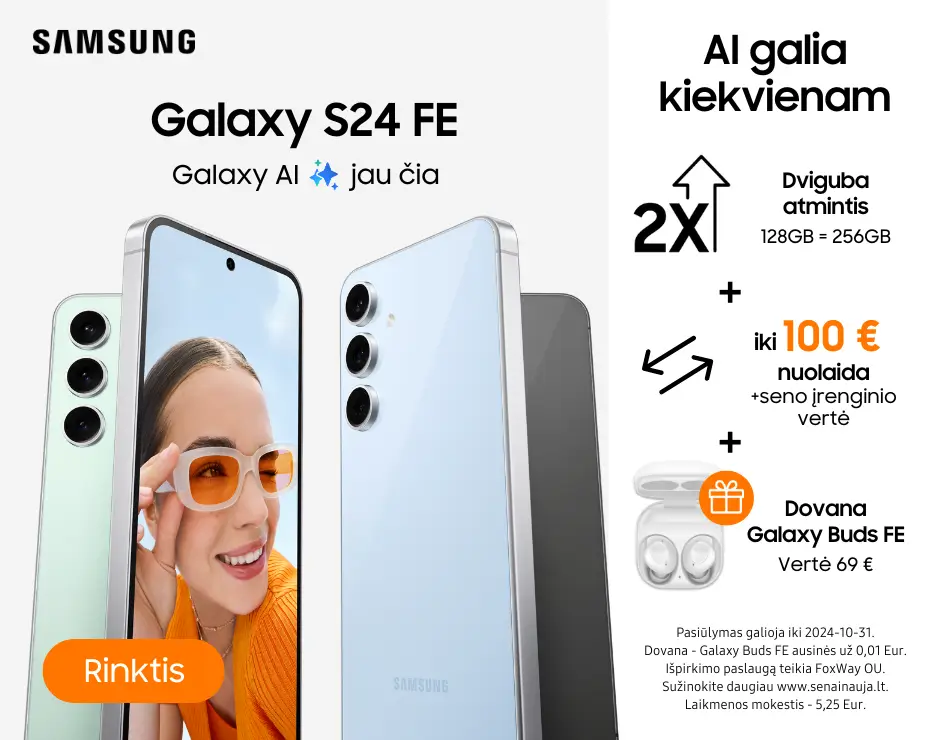 Samsung Galaxy S24 FE akcija, Mobili prekyba