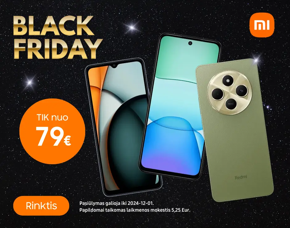 Xiaomi Black Friday pasiūlymai, Mobili prekyba