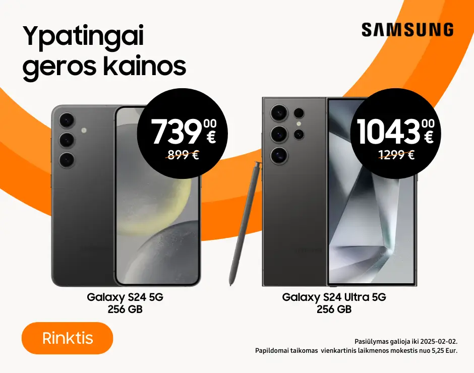 Samsung Galaxy S24 serijos akcija, Mobili prekyba