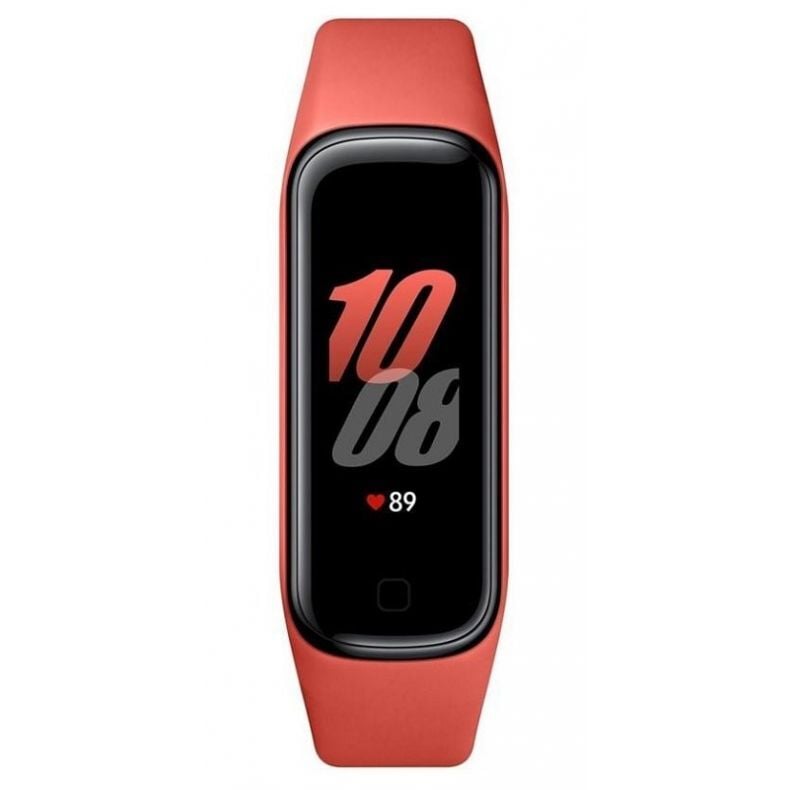 SAMSUNG Galaxy Fit2 išmanioji apyrankė raudona. Priekis