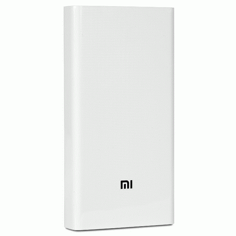 XIAOMI išorinė baterija 20000 mAh , balta