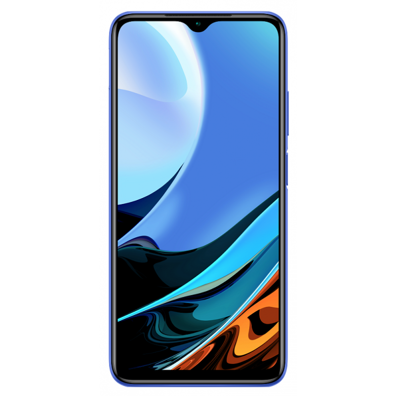 Xiaomi redmi 9t 128Gb mėlynas priekis