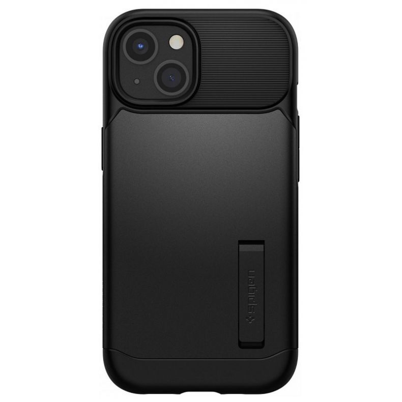 SPIGEN Slim Armor dėklas iPhone 13,nugarėlė, juoda