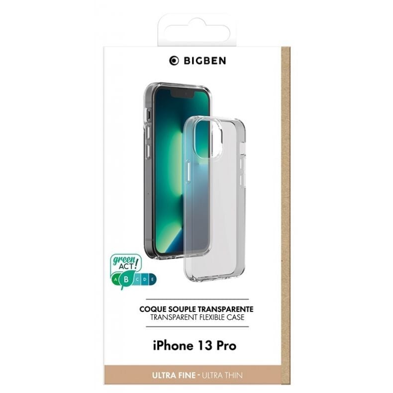 iPhone 13 Pro silikoninis skaidrus dėklas