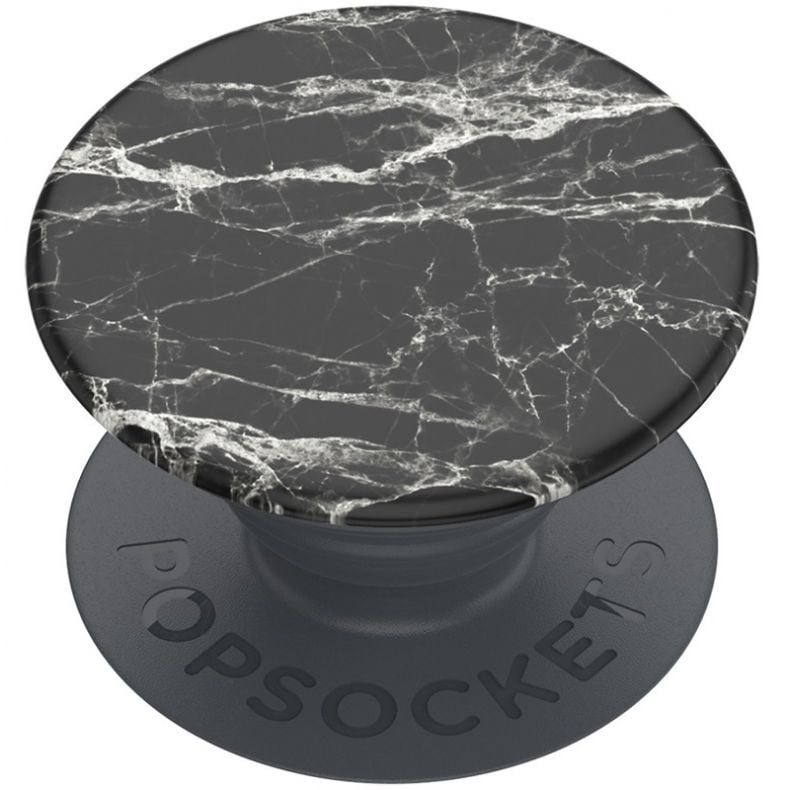 POPSOCKETS telefono laikiklis - Basic Black Modern Marble