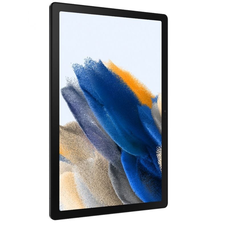 Samsung Galaxy Tab A8_128GB_pilkas_sonu_kaire_vertikalu