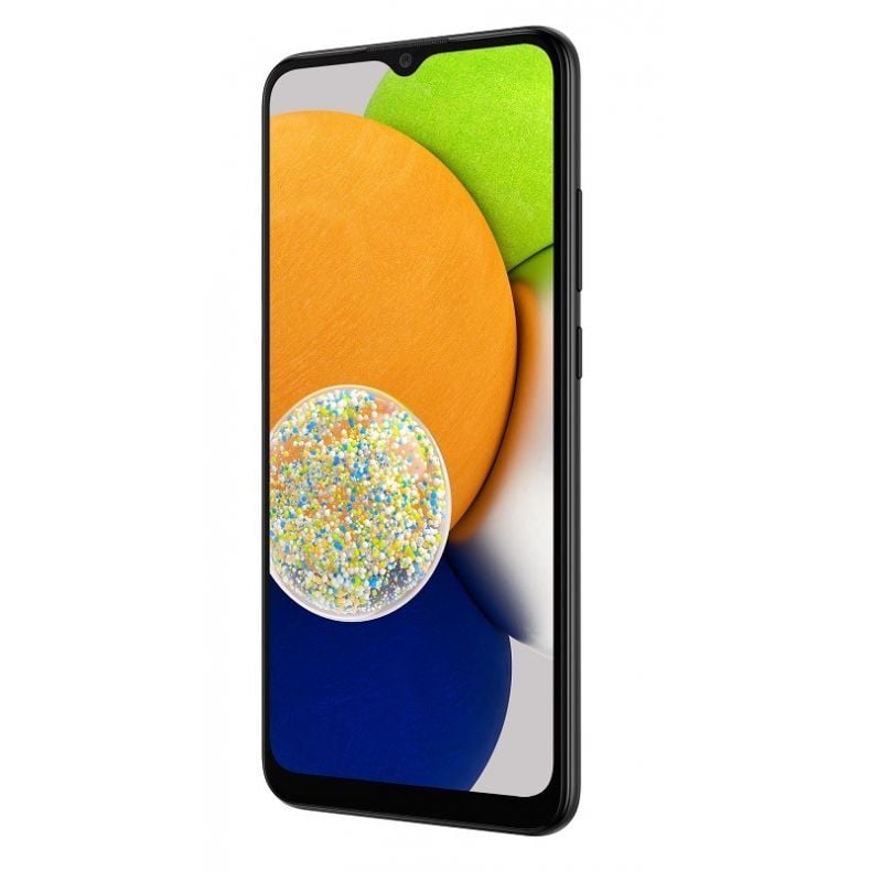 Samsung A03 juodas ekranas is desines puses