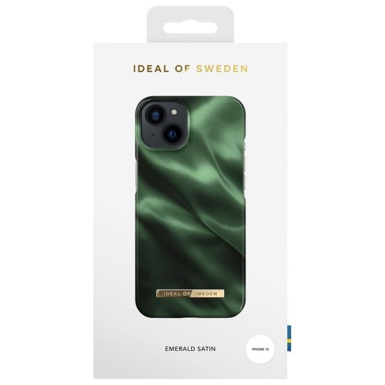 IDEAL OF SWEDEN dėklas iPhone 13 Emerald Satin