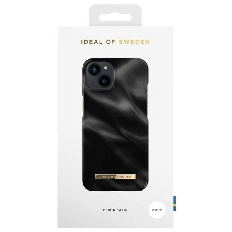 IDEAL OF SWEDEN dėklas iPhone 13 Black Satin