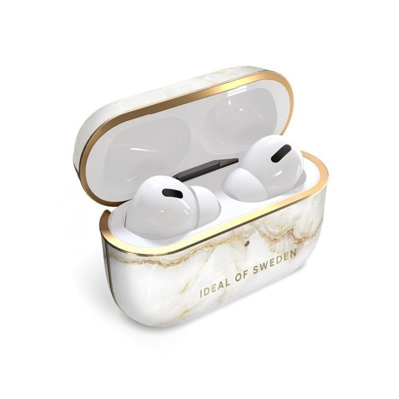 IDEAL OF SWEDEN AirPods Pro dėklas Golden Pearl Marble