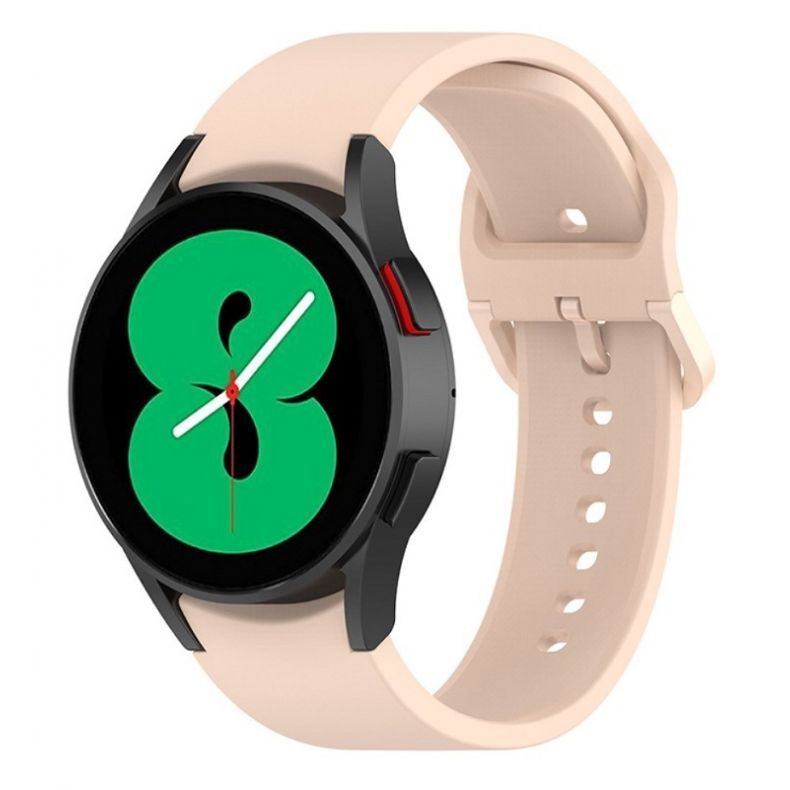 silikoninis dirželis Samsung Galaxy Watch 4 rausvas