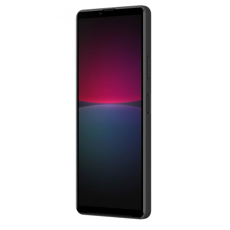 Sony xperia 10-IV juodos spalvos ekranas desine puse.