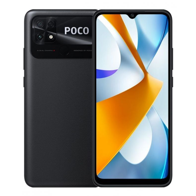 Poco C40 64GB Power Black juoda