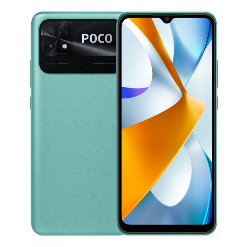 Poco C40 64GB Coral Green Koralu zalia