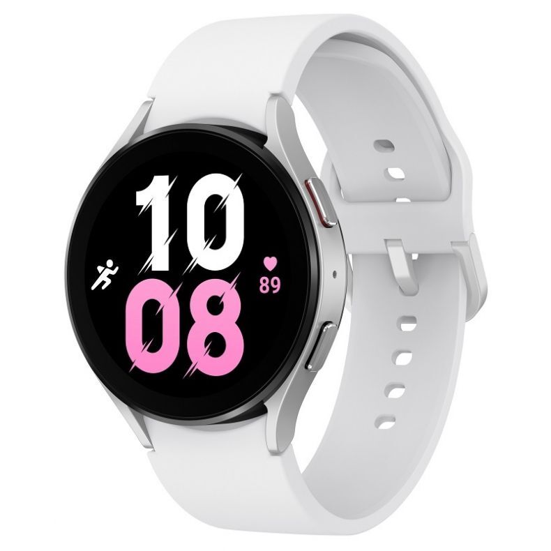 Samsung Galaxy Watch5 44mm LTE sidabrinė, šonu