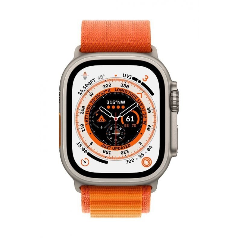  Apple_Watch_Ultra_Cellular_49mm_Titanium_Orange_Alpine_Loop_Pure_Front_Screen__USEN