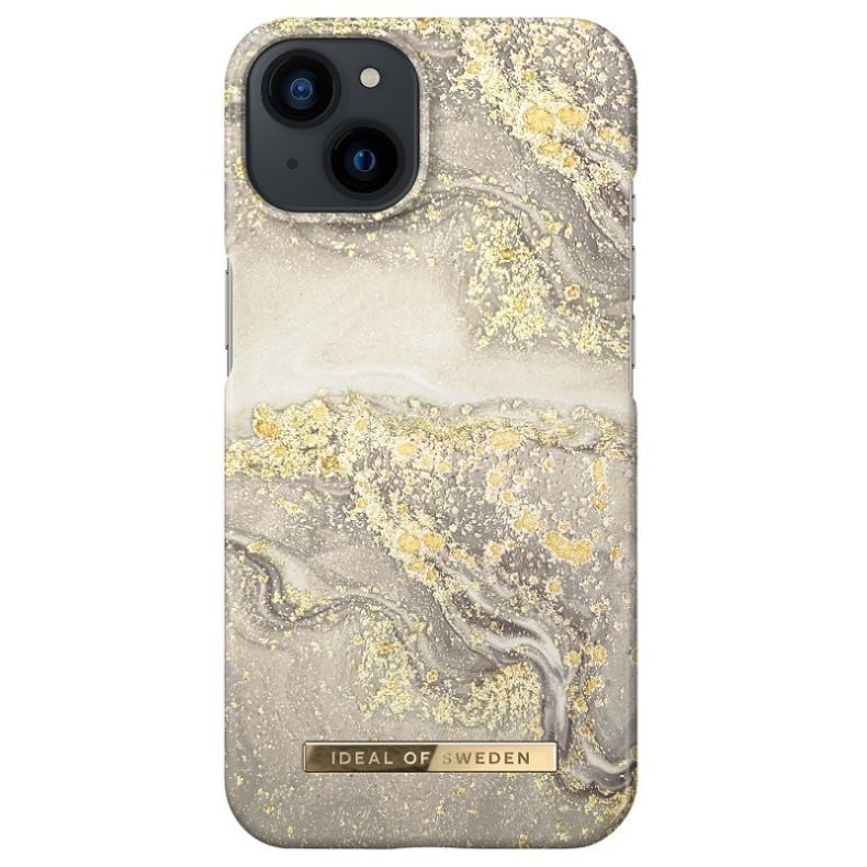 IDEAL OF SWEDEN dėklas iPhone 13 | 14 Sparkle Greige Marble