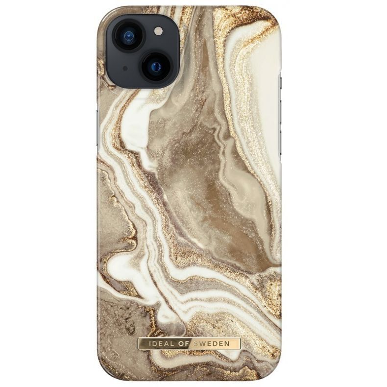  IDEAL OF SWEDEN dėklas iPhone 14 Plus Golden Sand Marble