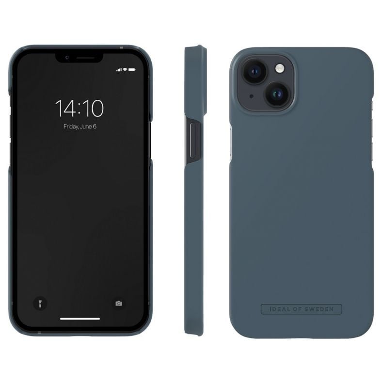 iDeal Seamless dėklas iPhone 14 Pluas Midnight Blue