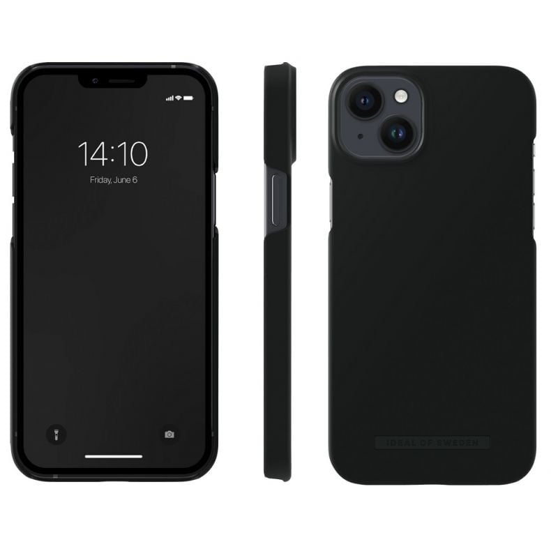 iDeal Seamless dėklas iPhone 14 Plus Coal Black