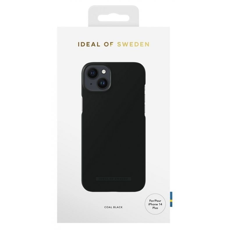 iDeal Seamless dėklas iPhone 14 Plus Coal Black