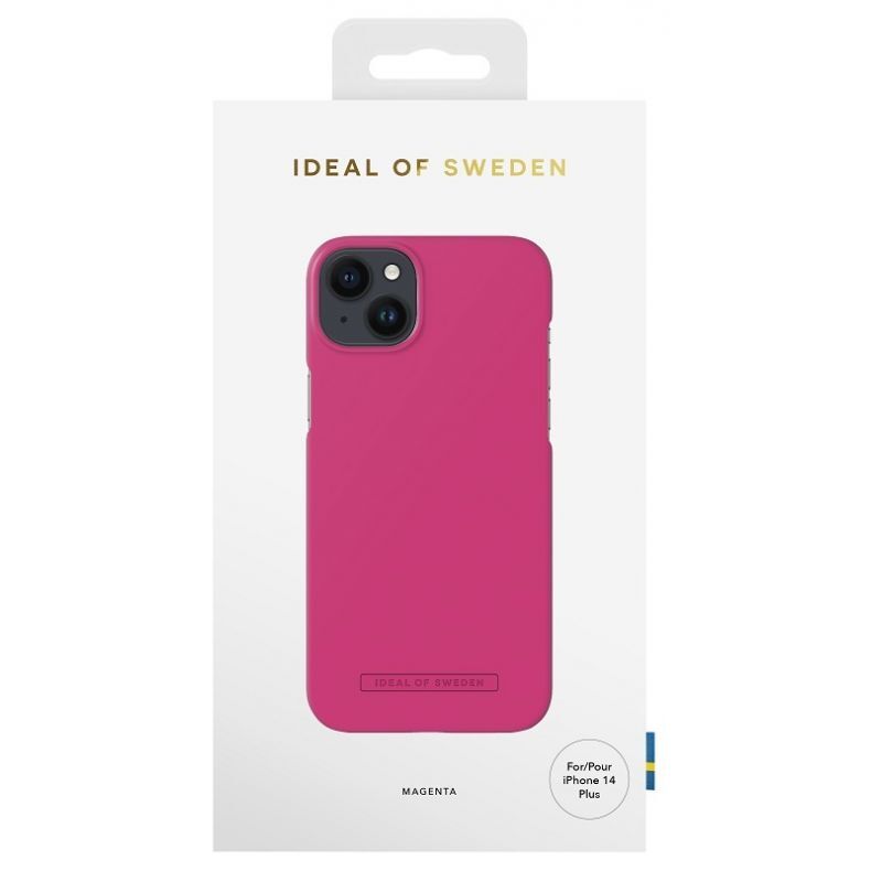 iDeal Seamless dėklas iPhone 14 Plus Magenta