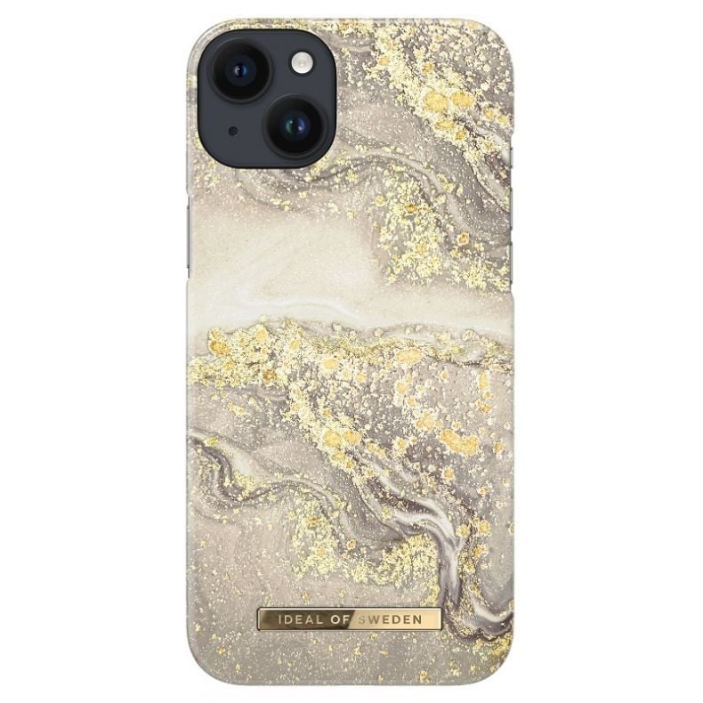 iDeal Fashion dėklas iPhone 14 Plus Sparkle Greige Marble