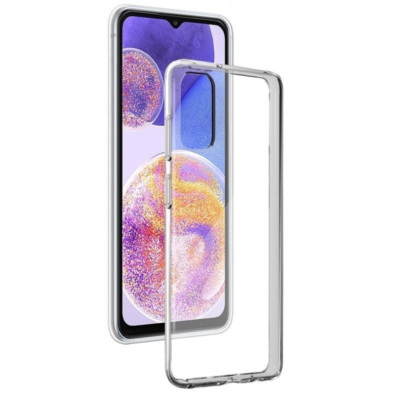 BigBen silikoninis Samsung Galaxy A23 5G Clear (skaidrus) apsauginis dėklas, 1 nuotrauka