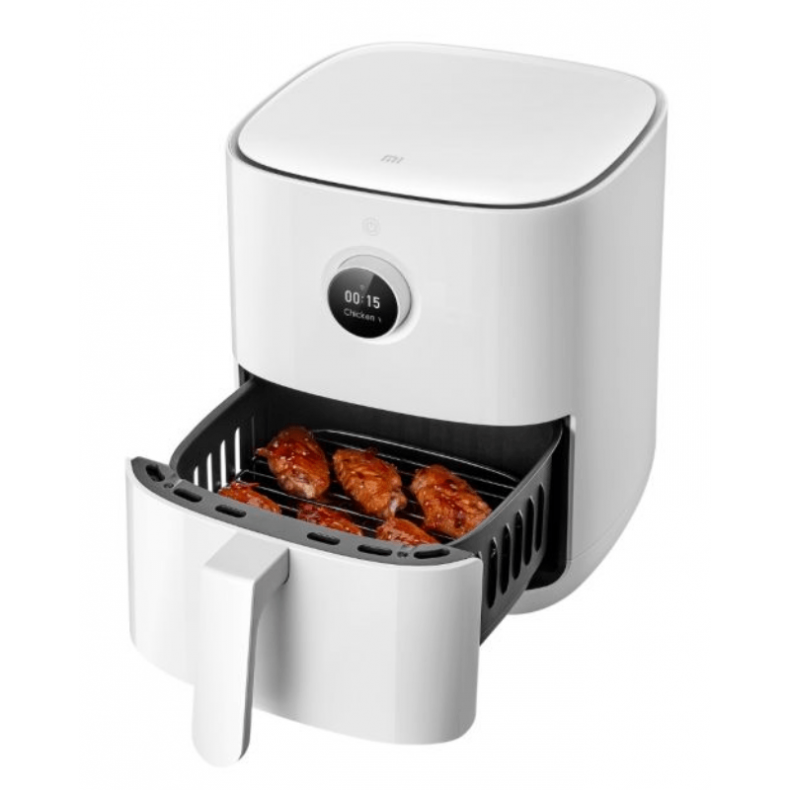 Xiaomi Mi Smart Air Fryer 3,5 L balta atidaryta