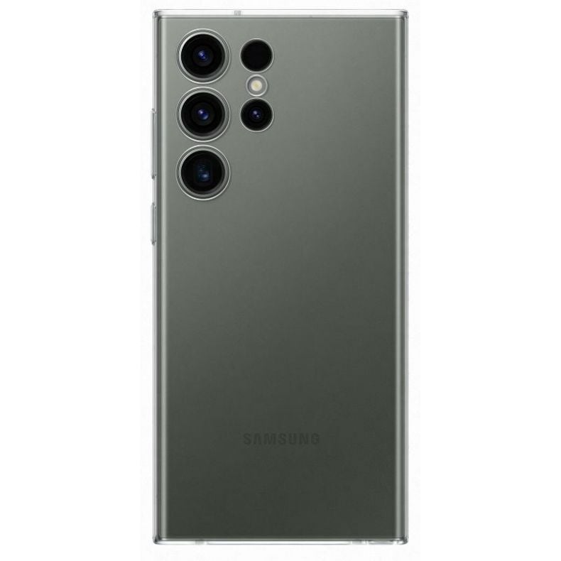 SAMSUNG Galaxy S23 Ultra skaidrus silikoninis dėklas